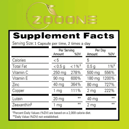 ZOOONE – Apoyo Nutricional para tu Bienestar Visual