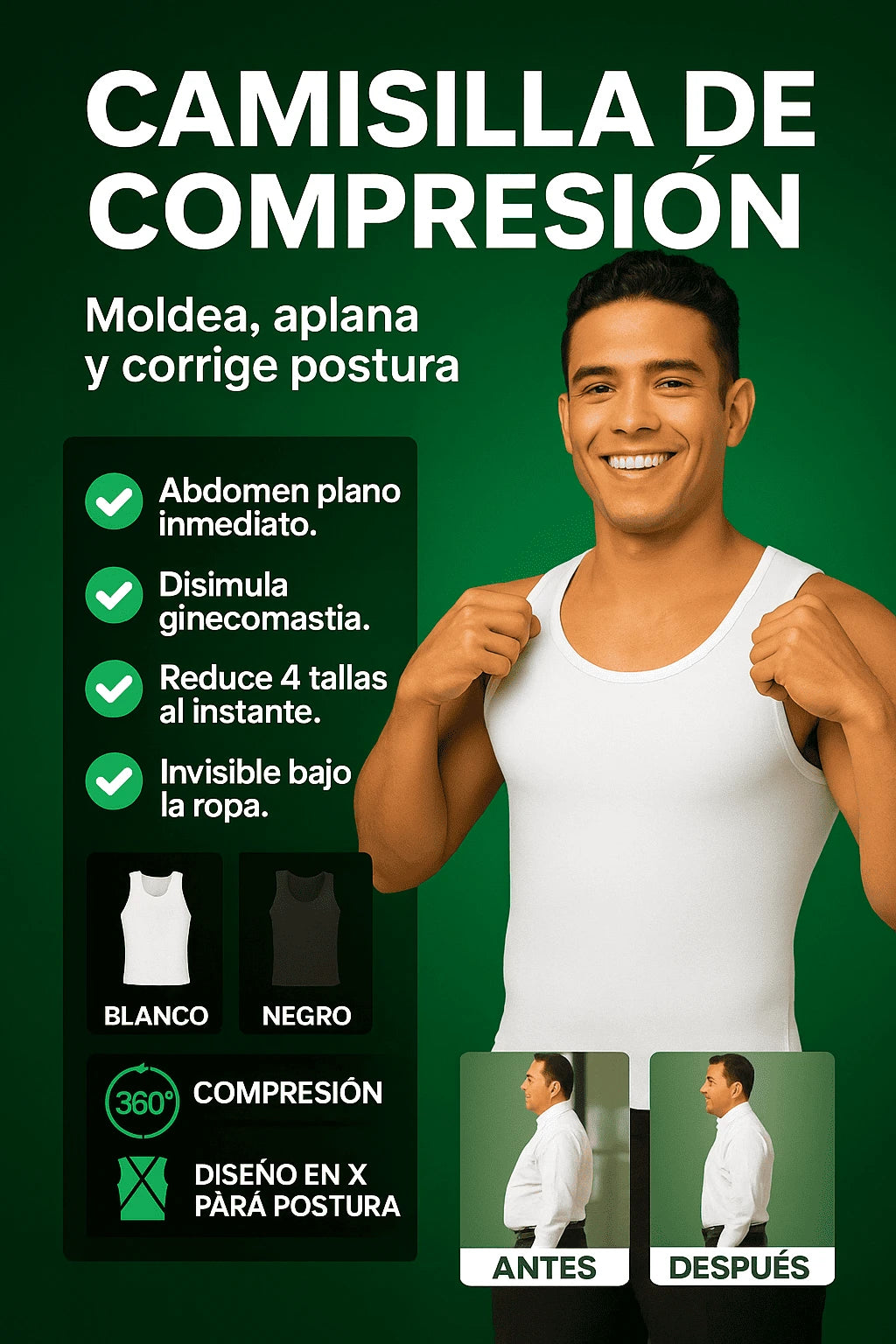 CAMISILLA DE COMPRESIÓN