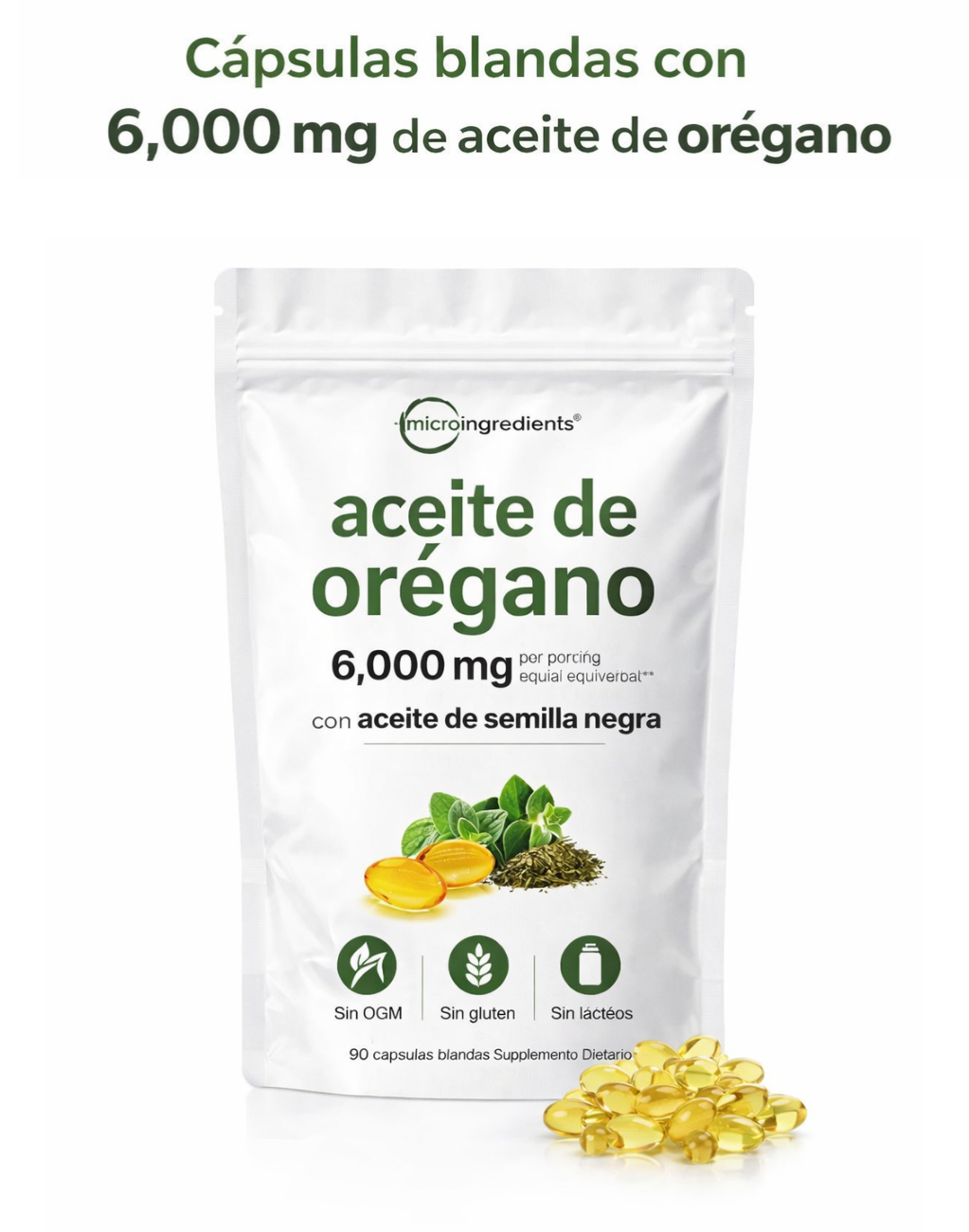 Aceite de Orégano - Original 🇺🇸