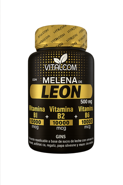 Activa tu mente, potencia tu dia con  MELENA DE LEON X60 CAP