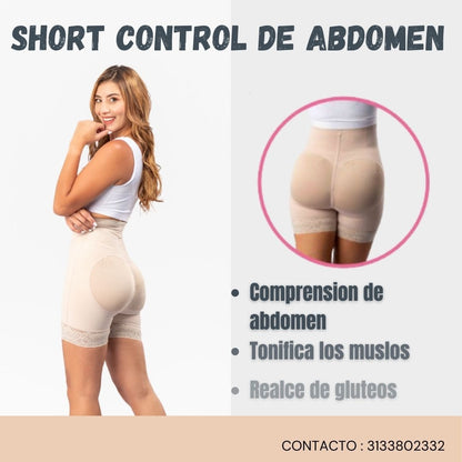 Short Tiro Alto / Control de Abdomen