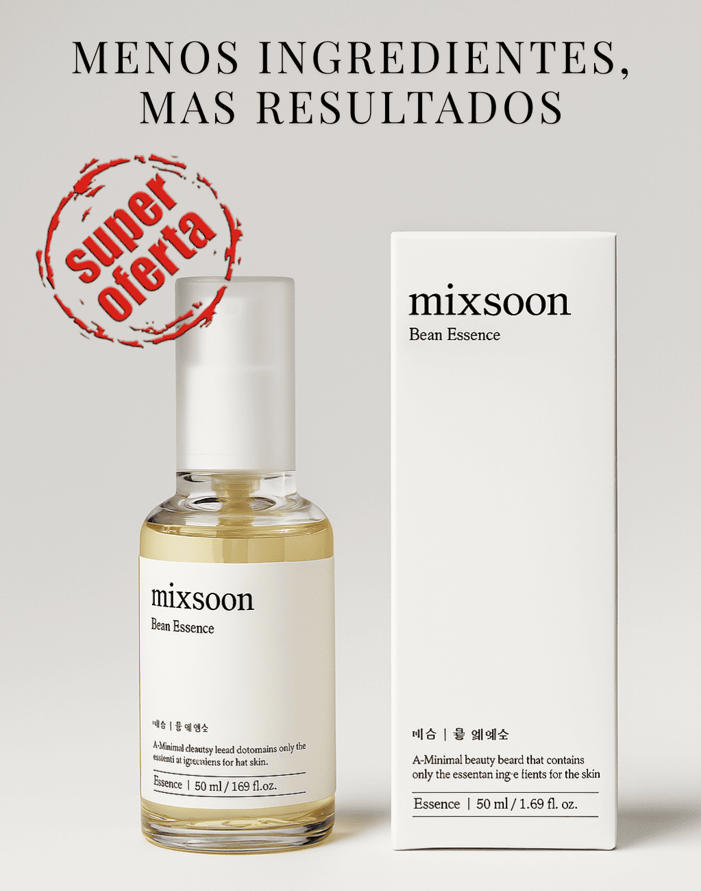 Mixsoon - Esencia Bean Essence 50 ML